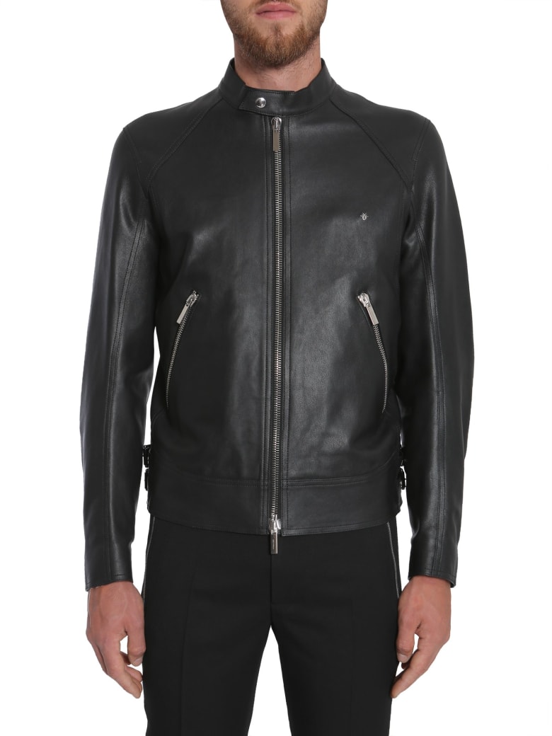 Dior Homme Leather Jacket | italist, ALWAYS LIKE A SALE