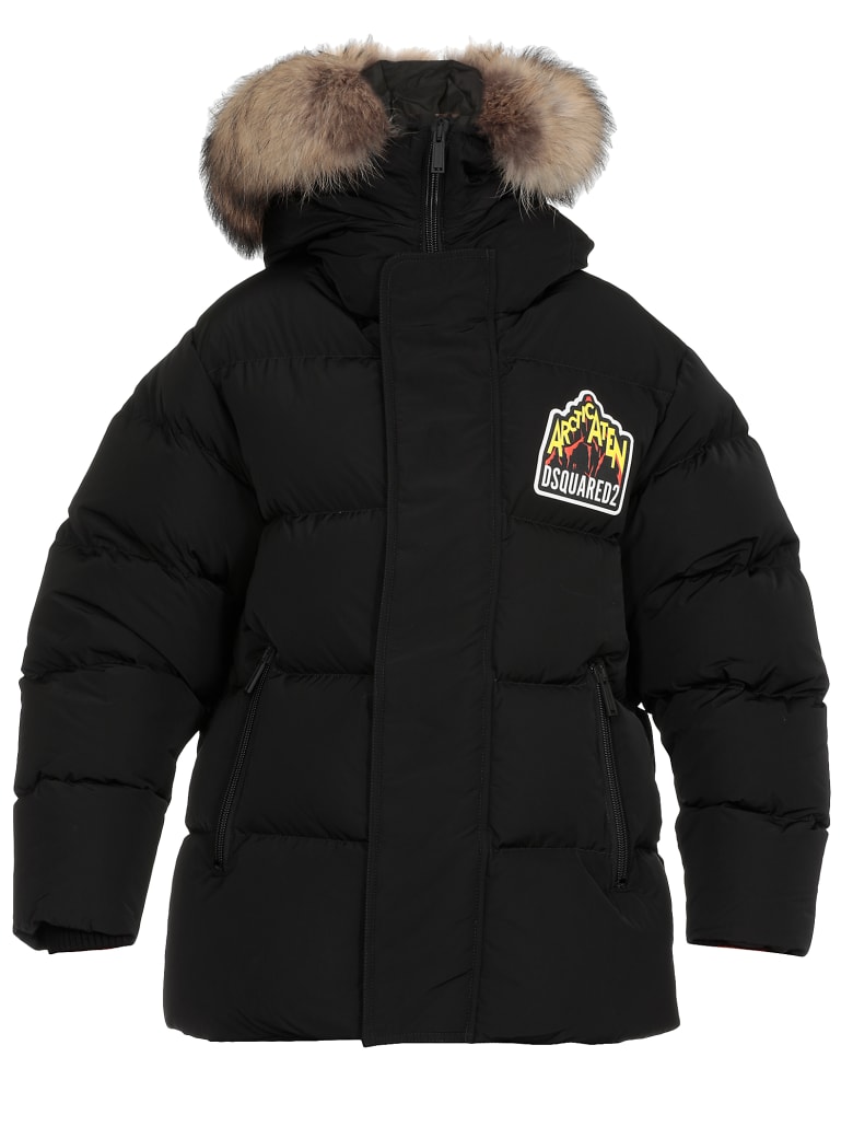 Dsquared2 Dsquared2 Quilted Down Jacket - BLACK - 11086334 | italist