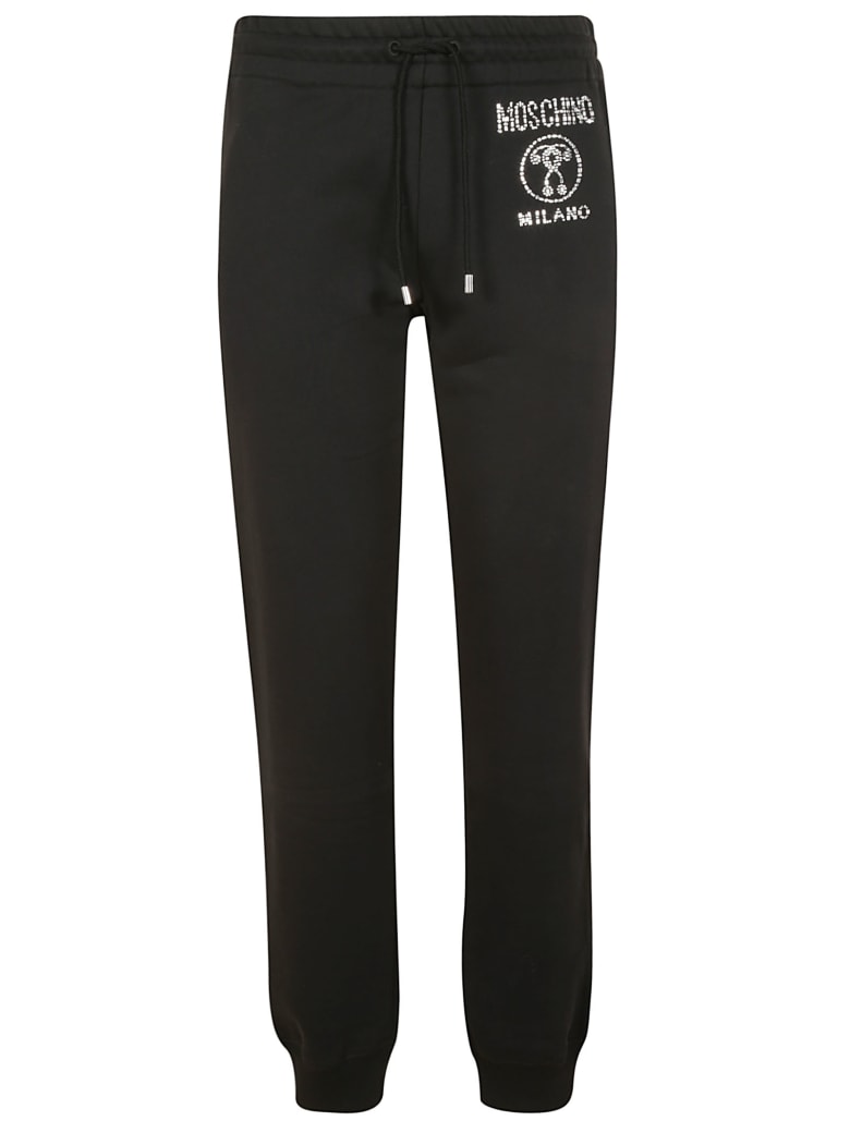 moschino joggers black