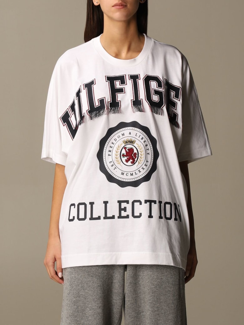 Hilfiger Denim Hilfiger Collection T-shirt Hilfiger Collection T-shirt With Logo - White