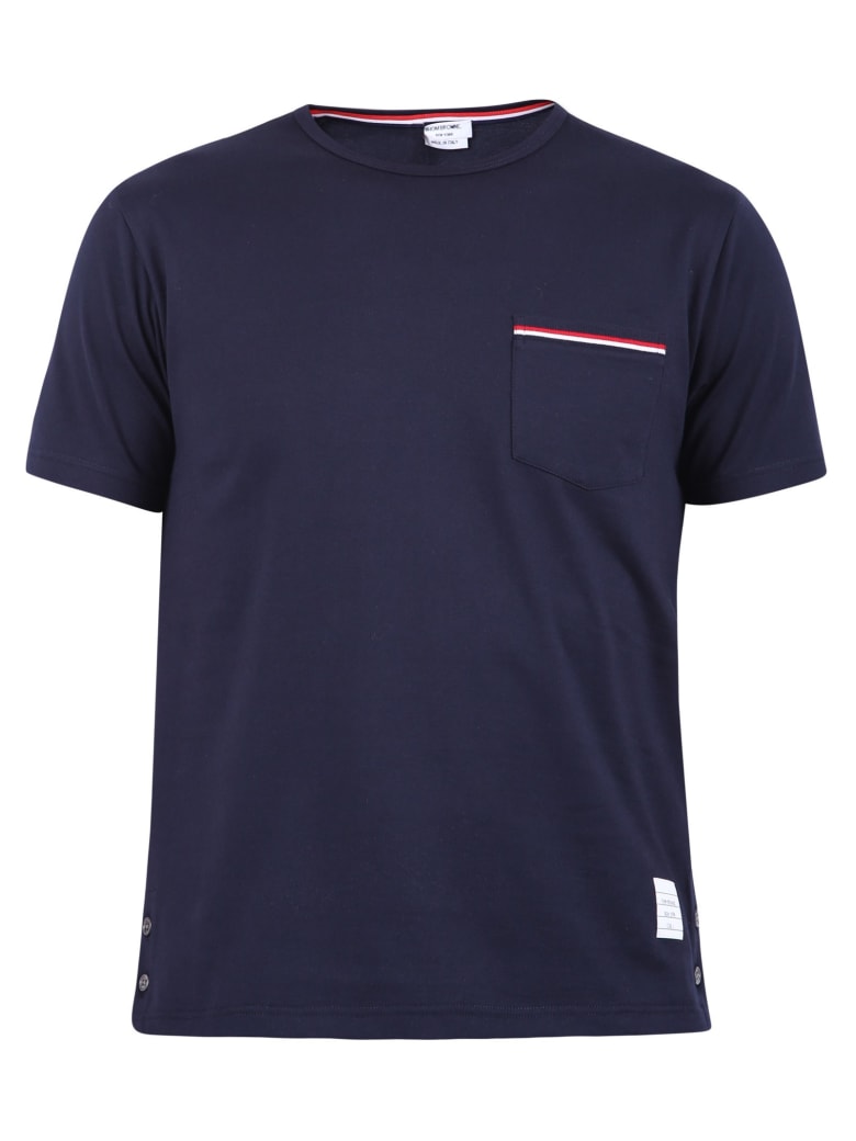 Thom Browne Regular Fit T-shirt - Blue