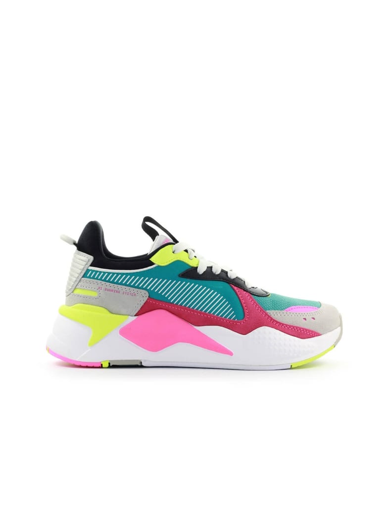 multicolor puma sneakers