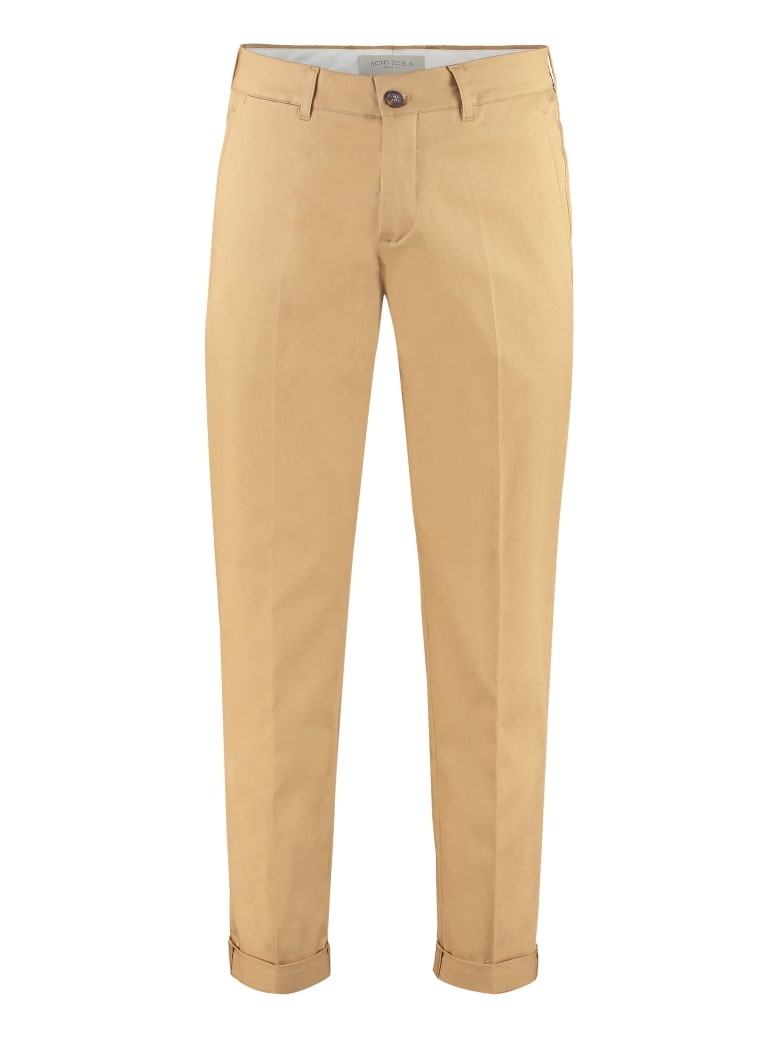 Golden Goose Cotton Chino Trousers - Camel