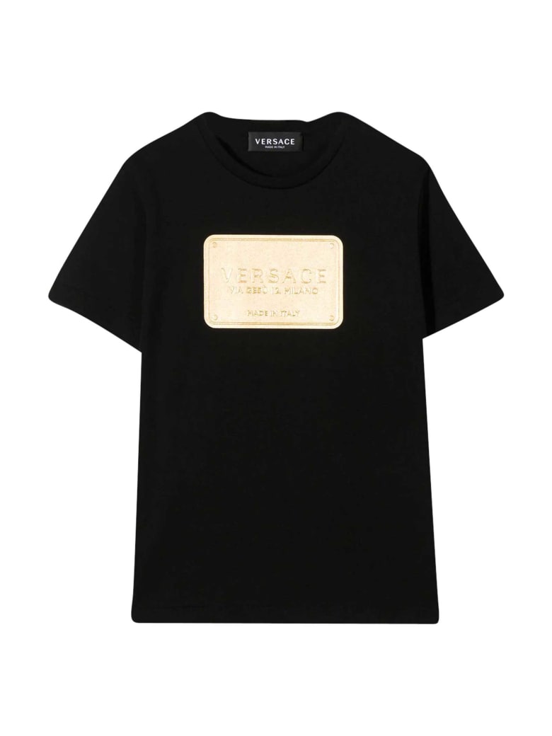 Young Versace Black T-shirt - Nera