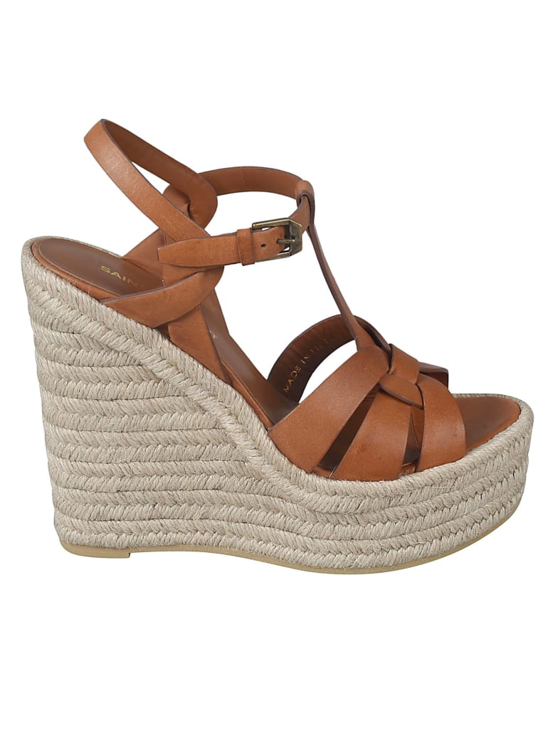 wrap wedge sandals