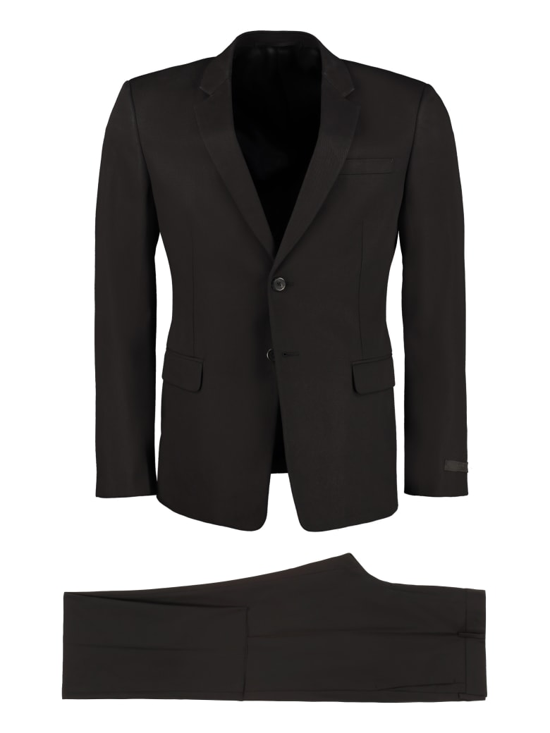 Prada Two-piece Cotton Suit - black