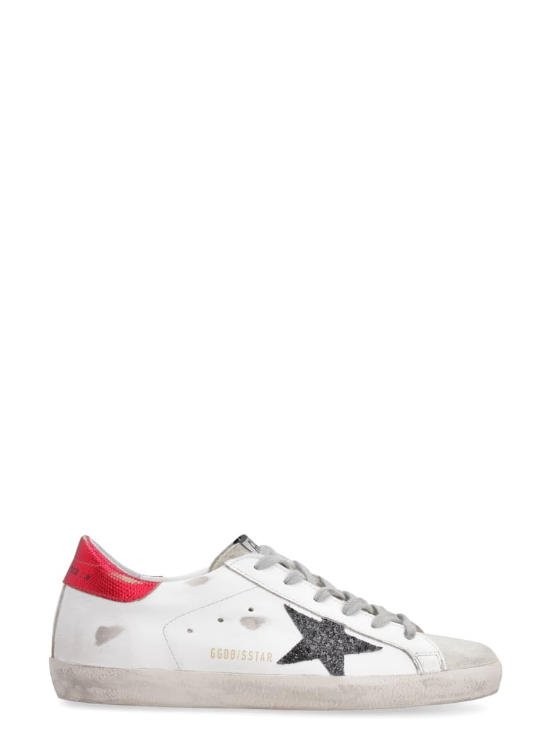Golden Goose Superstar Leather Sneakers - White