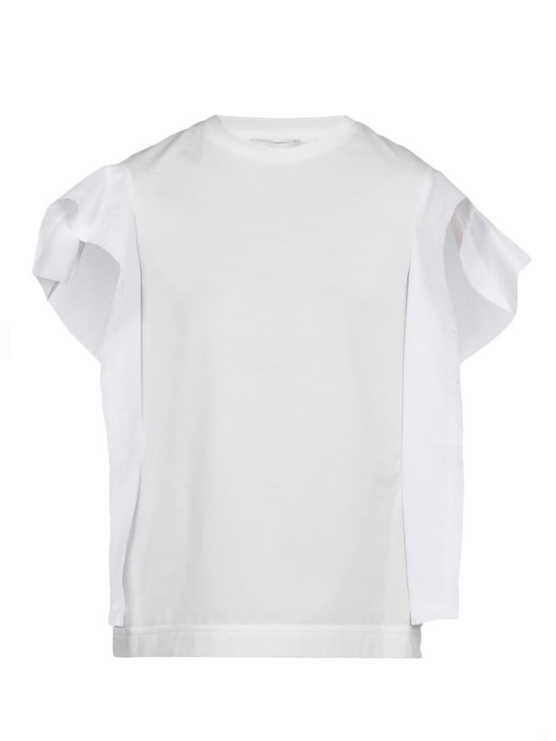 3.1 Phillip Lim Cotton T-shirt - OFF WHITE