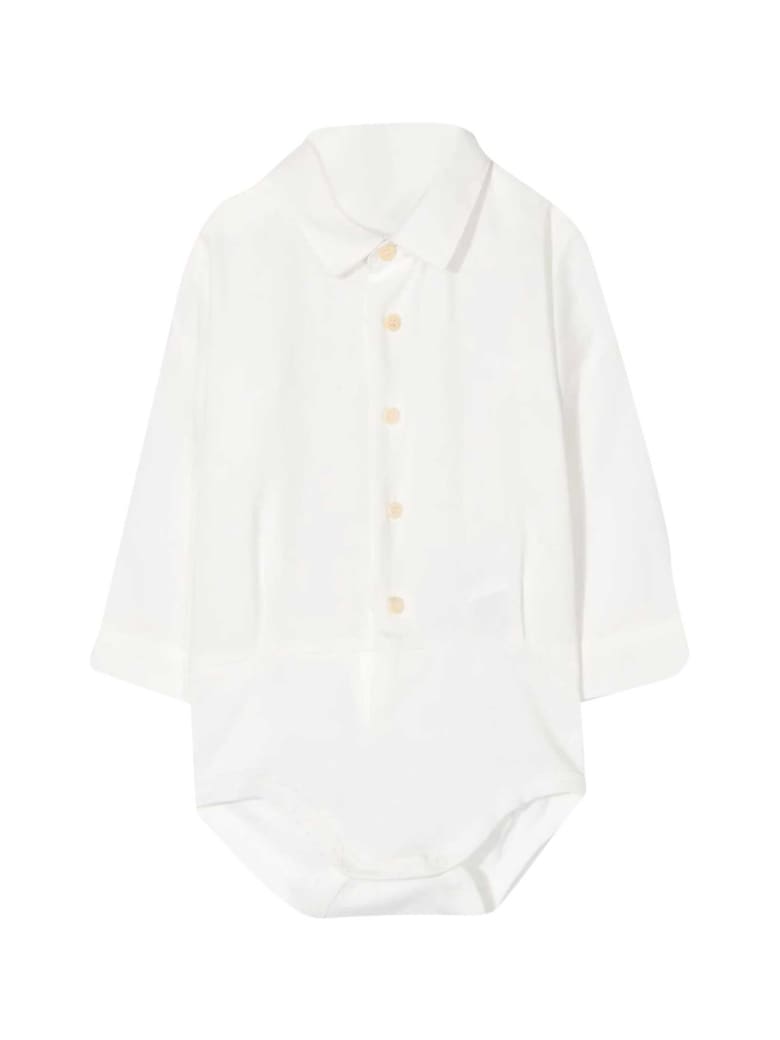 Il Gufo White Onesie - Latte