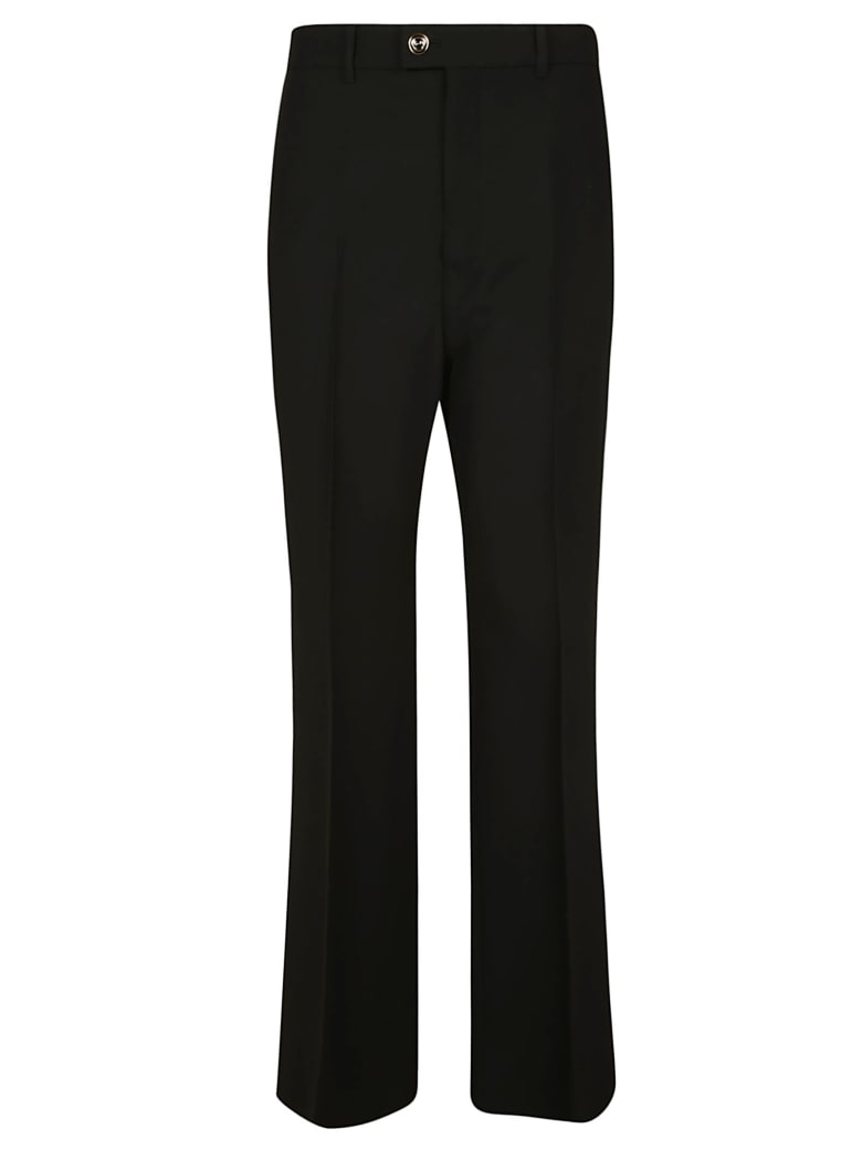Gucci Flared Leg Trousers - Black