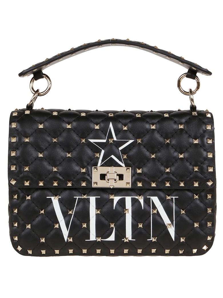 Valentino Spike Medium Shoulder Bag