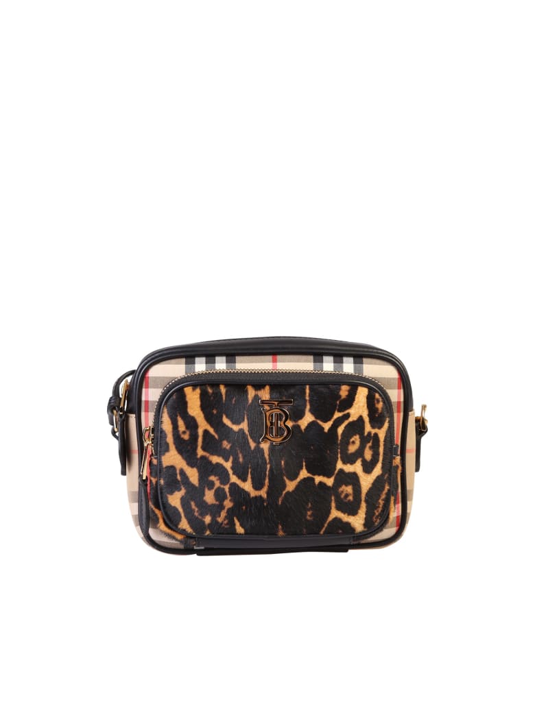 burberry leopard bag