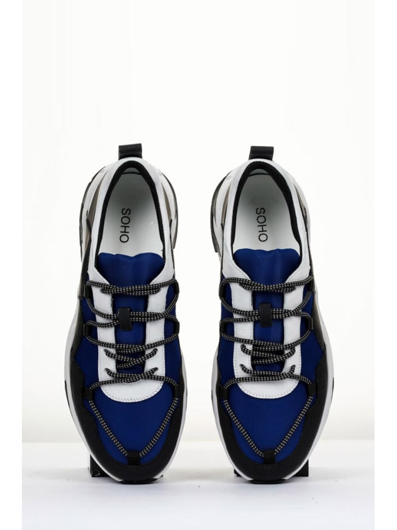 soho blue shoes