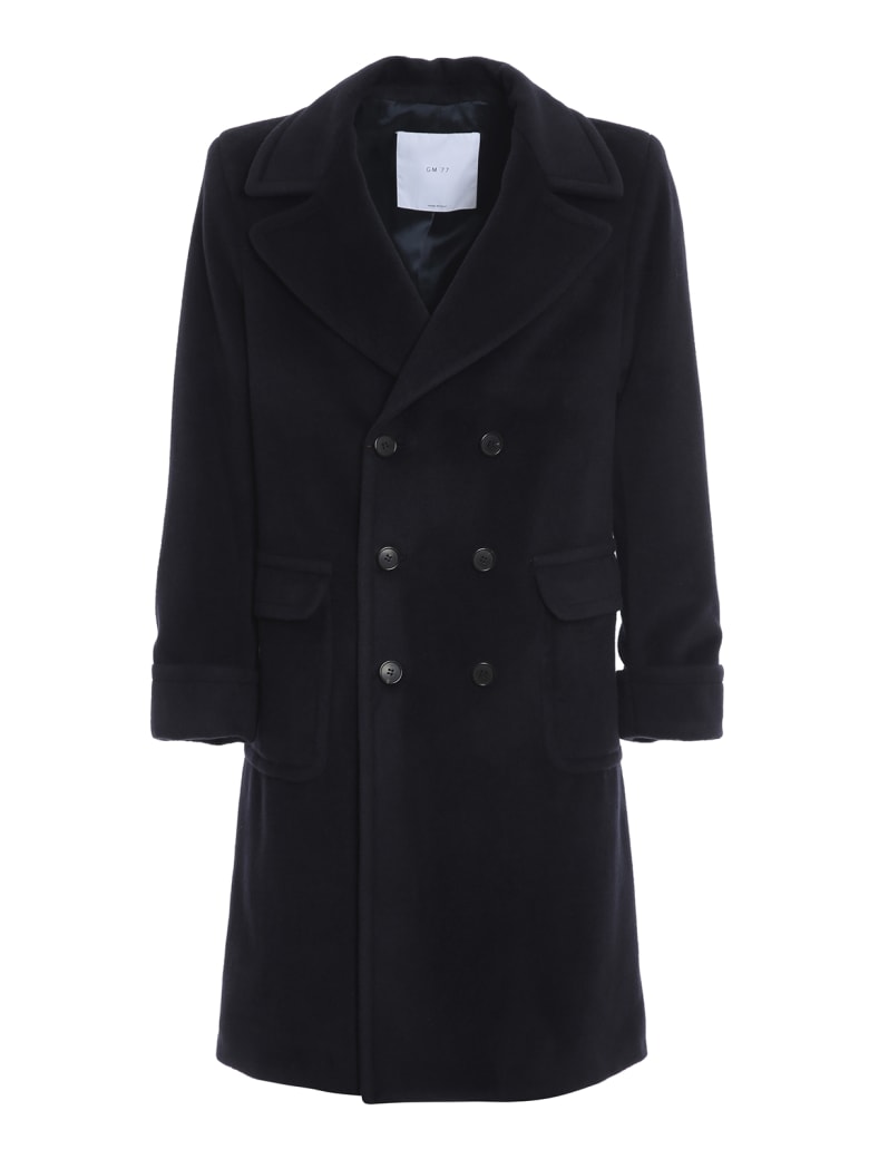 GM77 Cappotto Doppio Petto - Bl Blue