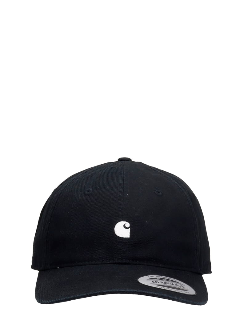 Carhartt Hats In Black Cotton - Nero e Bianco