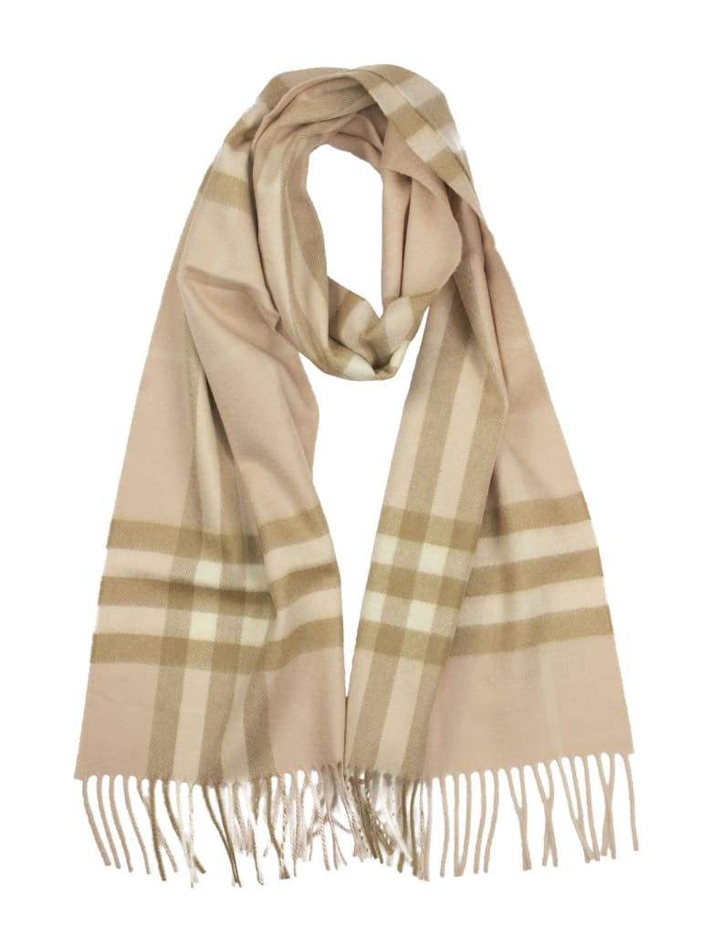 the classic check cashmere scarf