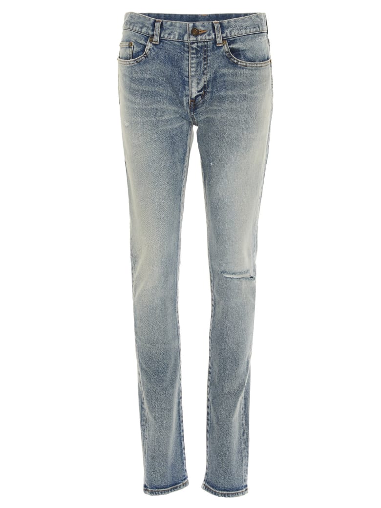saint laurent denim sale