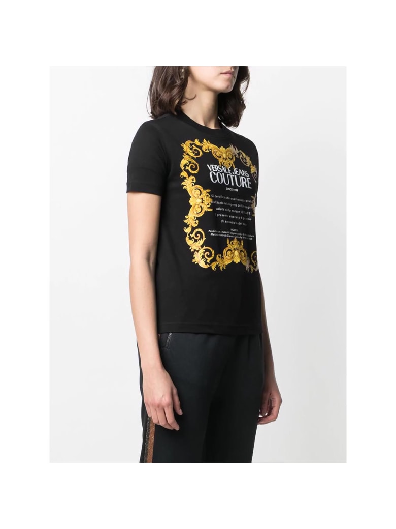 t shirt versace jeans couture donna