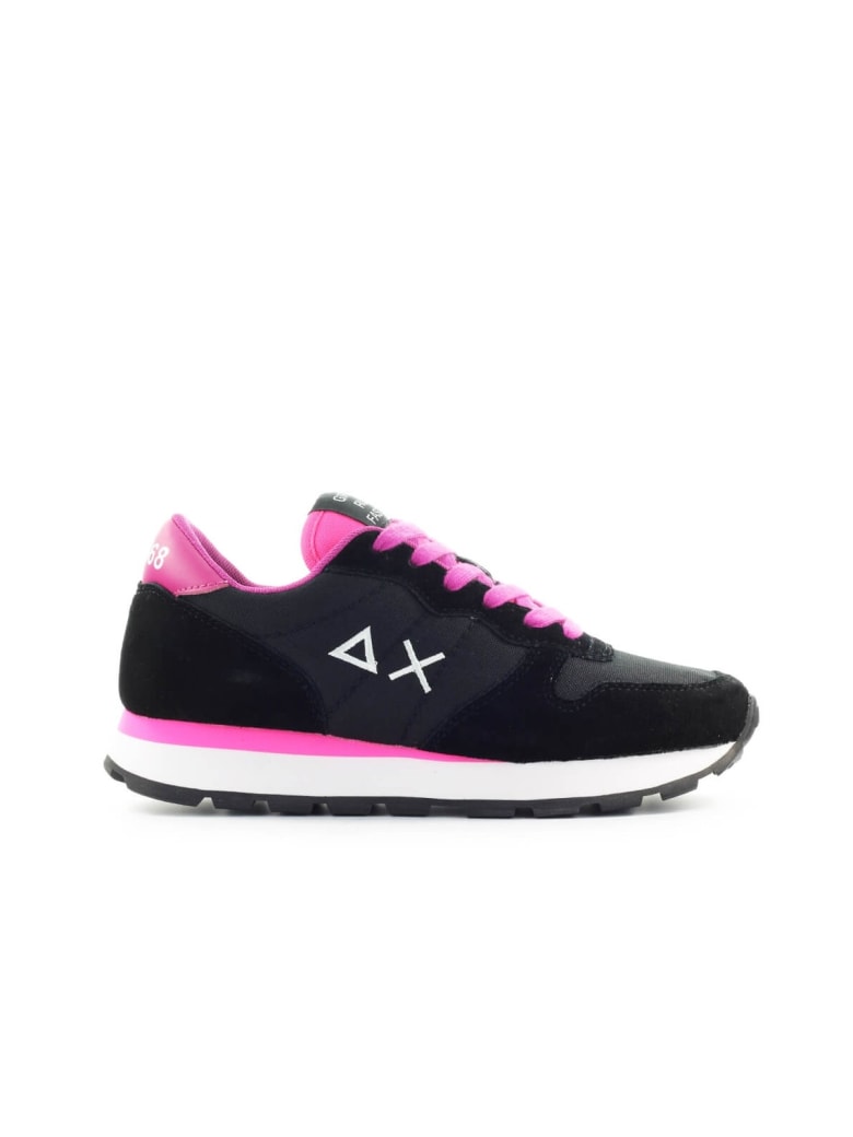 Sun 68 Sun68 Ally Solid Black Sneaker - Nero (Black)