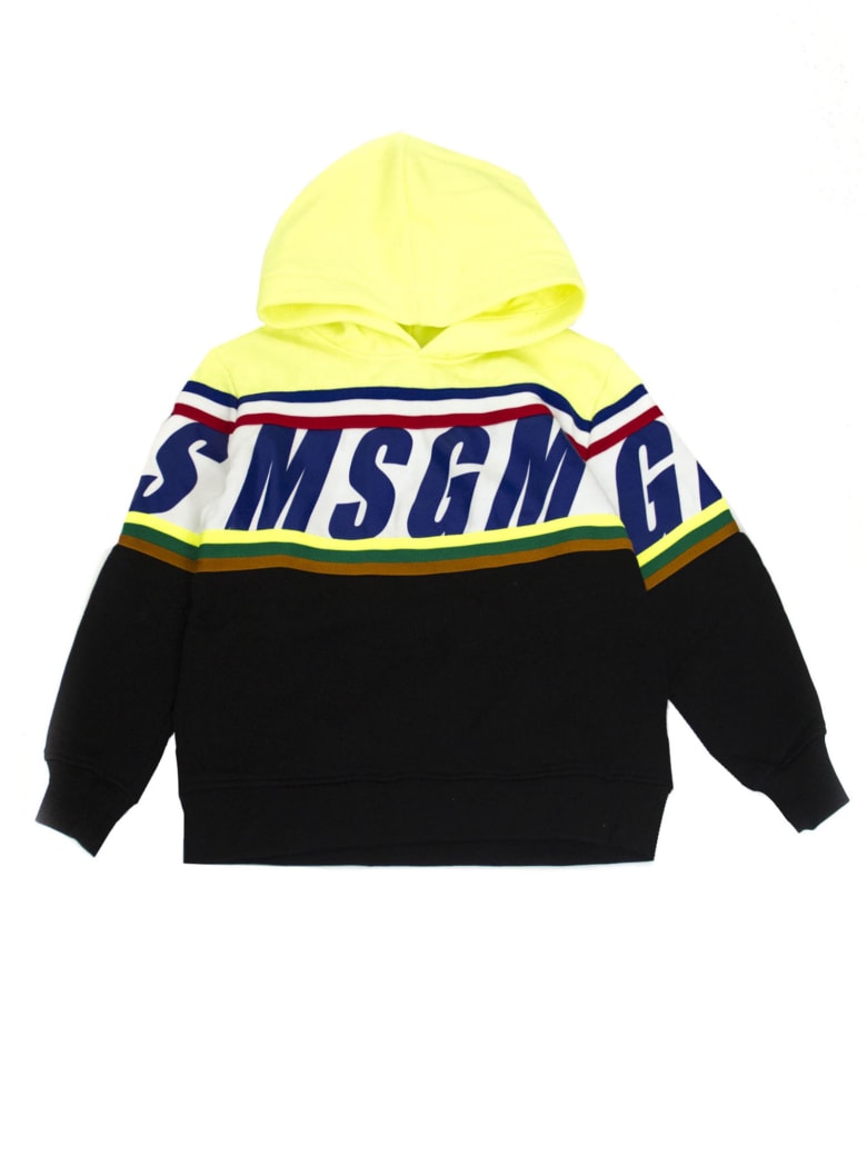 yellow cotton hoodie