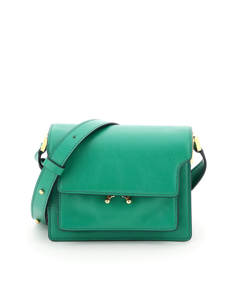 Marni New Trunk Mini Shoulder Bag - Verde