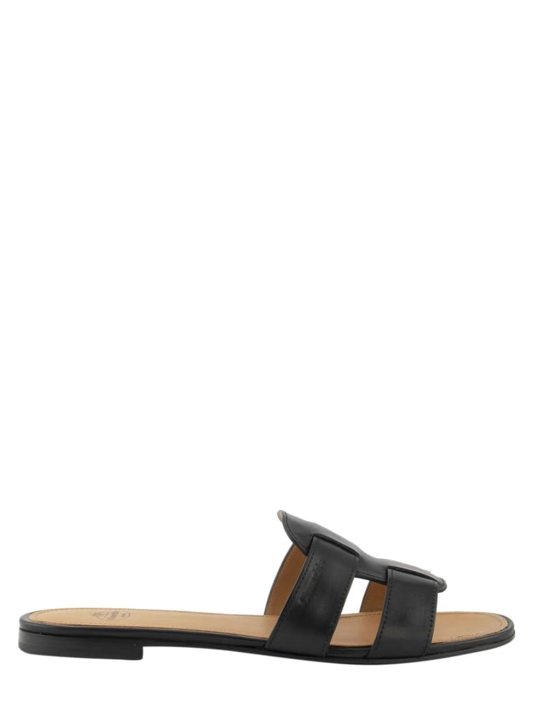 Church's Dee Dee Calf Leather Sandal Black - Black