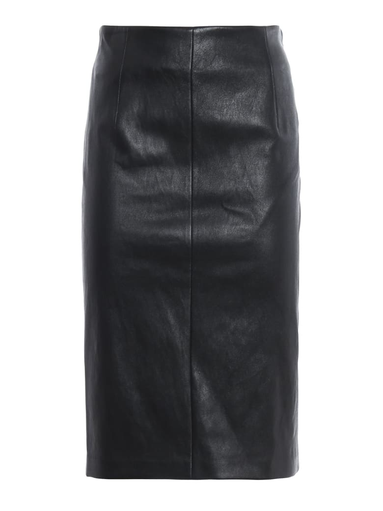 Prada Prada Skirt Leather - Nero - 10993872 | italist