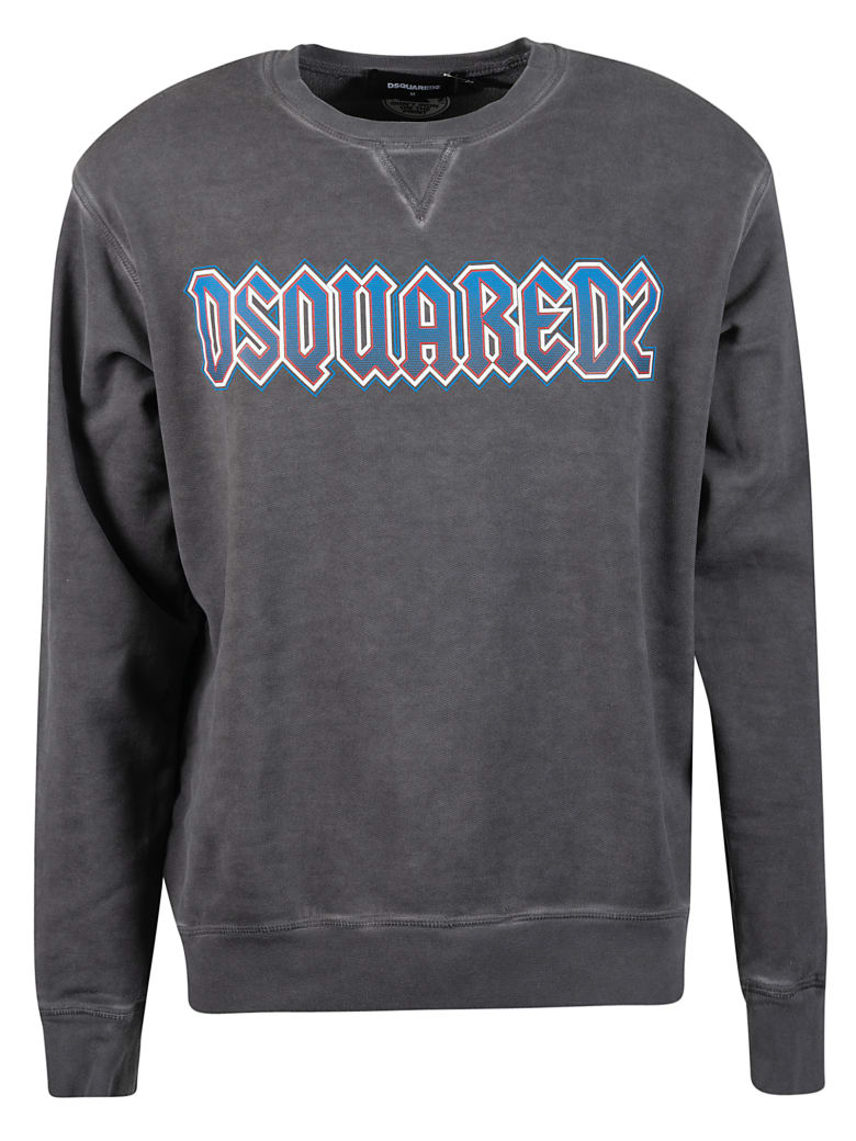 dsquared2 logo print sweatshirt