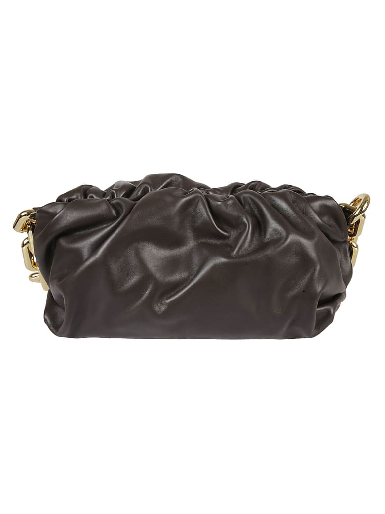 Bottega Veneta The Chain Pouch Shoulder Bag - Fondant Gold