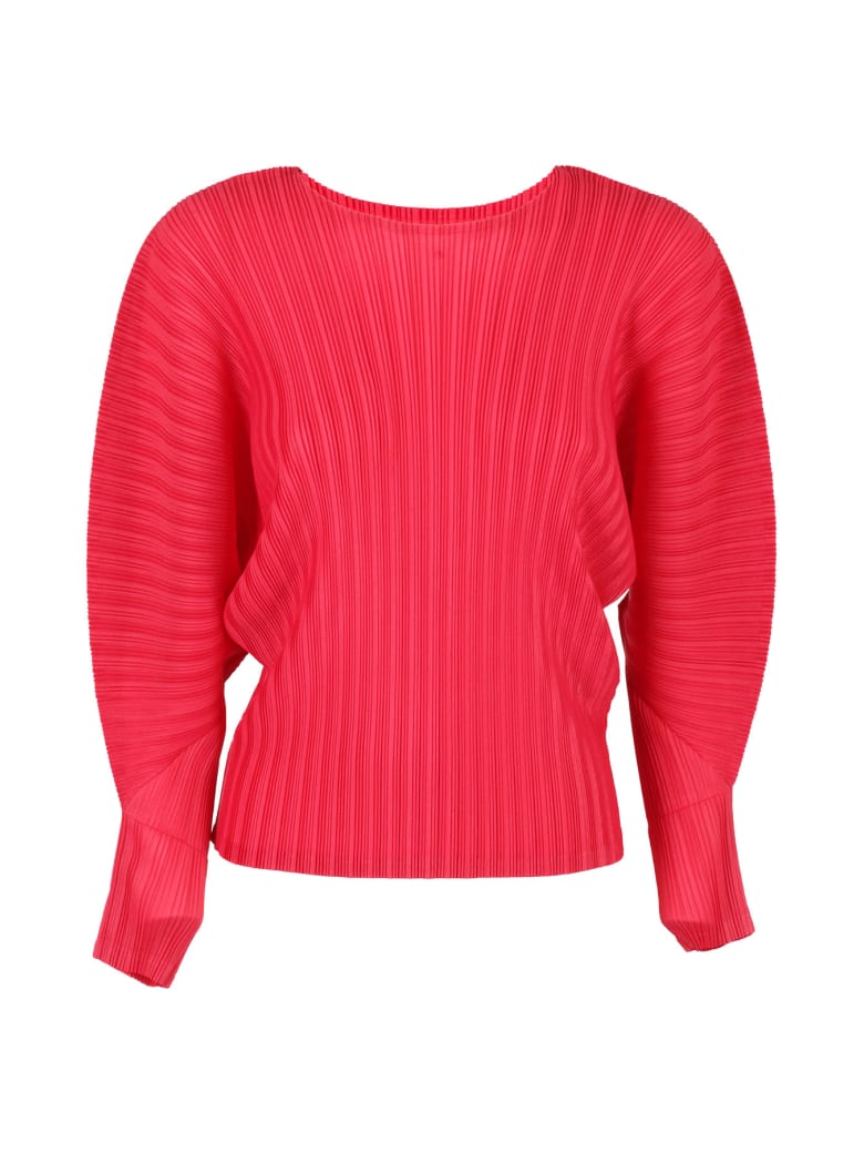 Pleats Please Issey Miyake Shirt - Rosso
