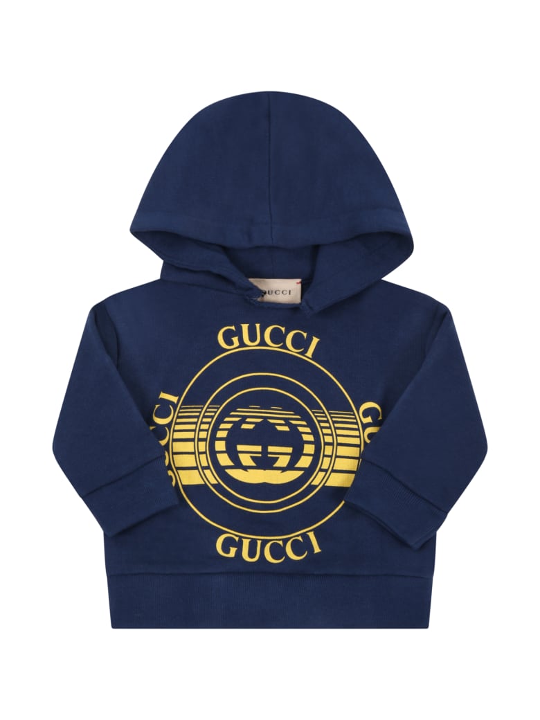 gucci sweatshirt blue
