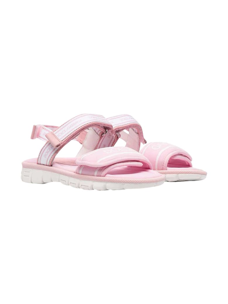 Dolce & Gabbana Pink Sandals - Rosa/bianco