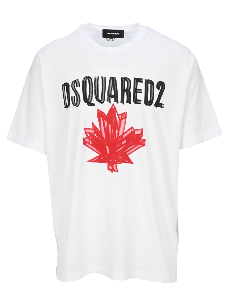Dsquared2 D Squared Canada Logo Print T-shirt | italist