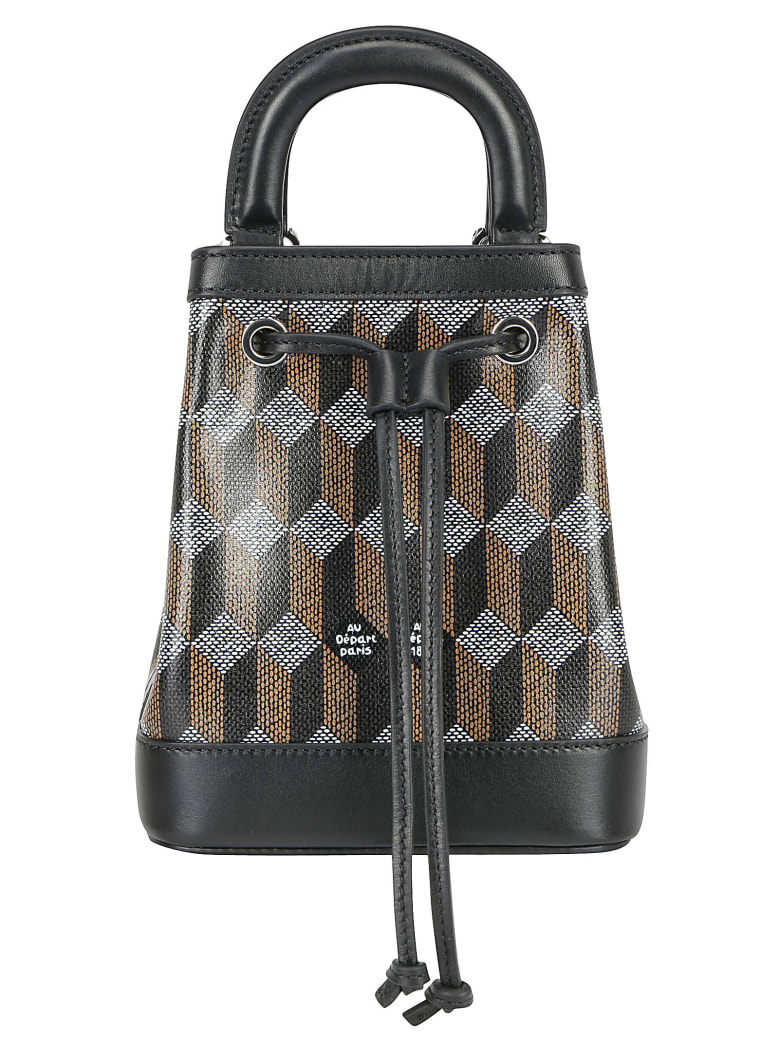 Au Départ Au Depart Bucket Bag - Black monogram