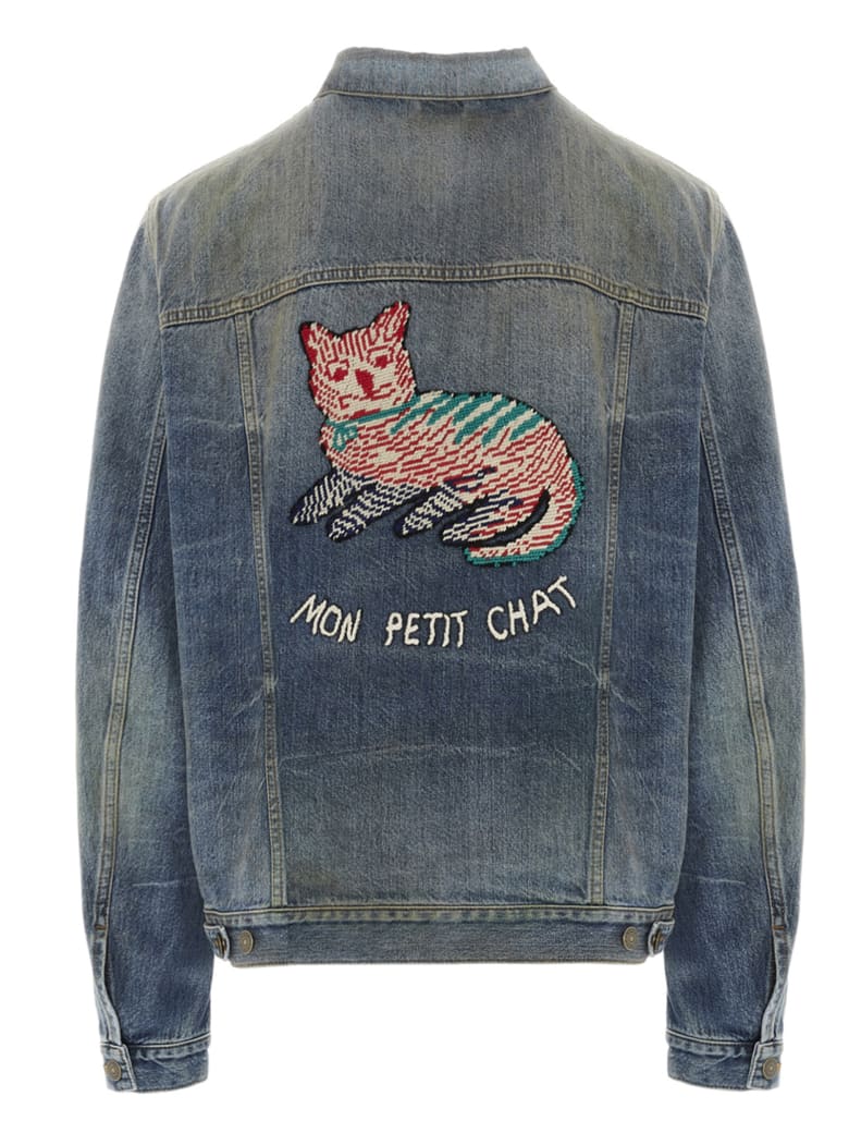 gucci jacket cat