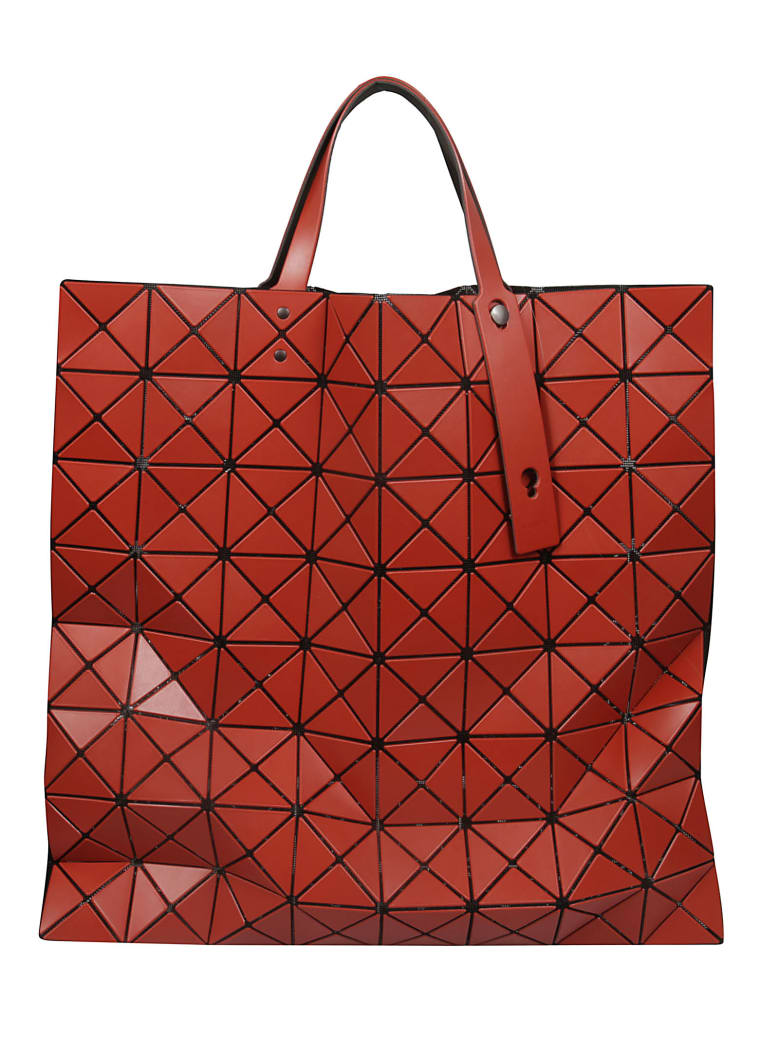 Bao Bao Issey Miyake Lucent Matt Tote - Orange