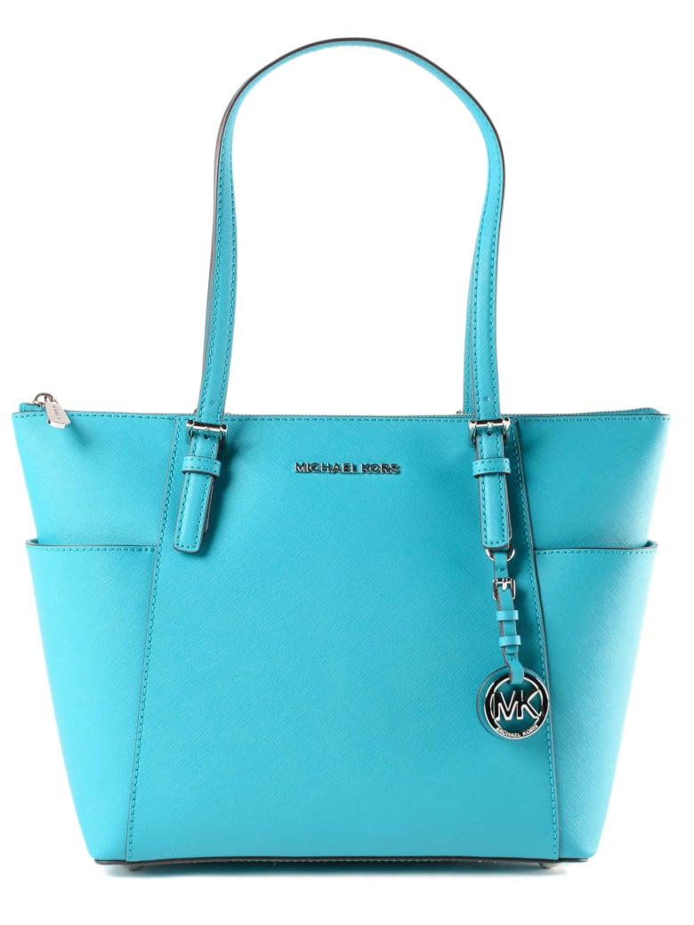 mk teal bag