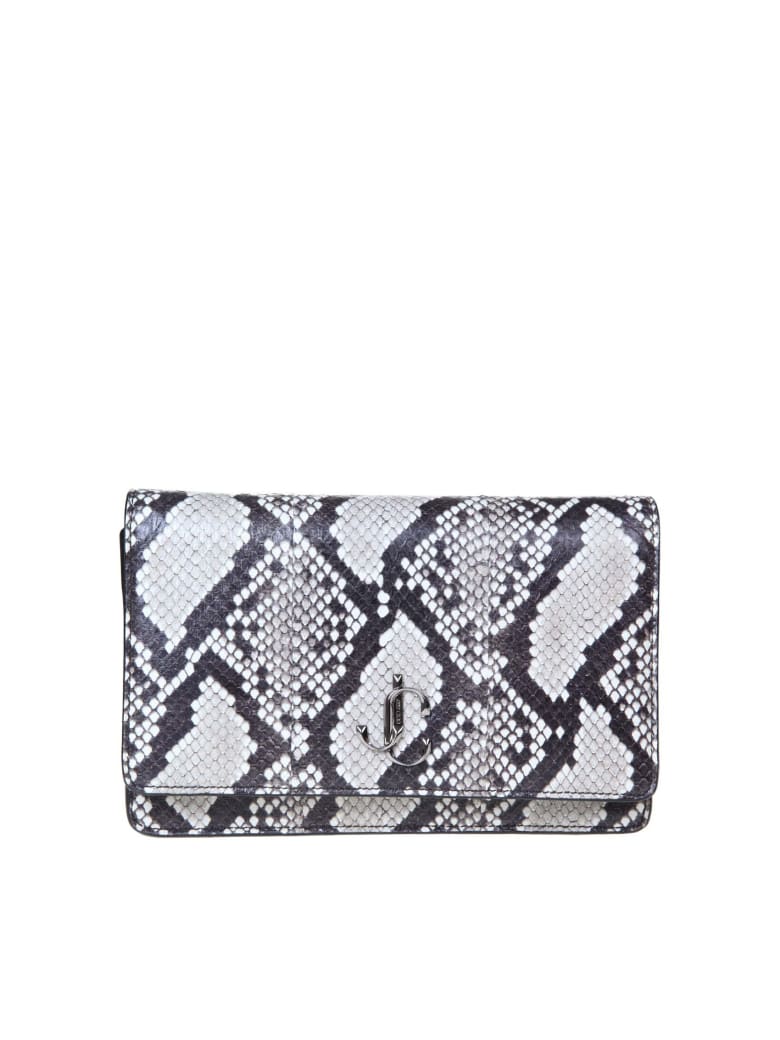 Jimmy Choo Mini Palace Jimmy Choo In Elaphe Print - NATURAL