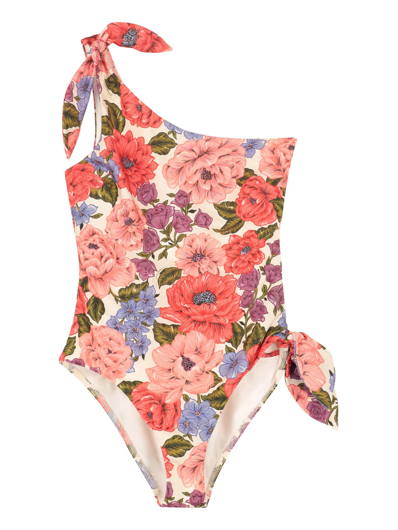 Zimmermann One-shoulder Swimsuit - Multicolor