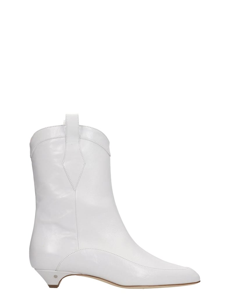 laurence dacade white boots