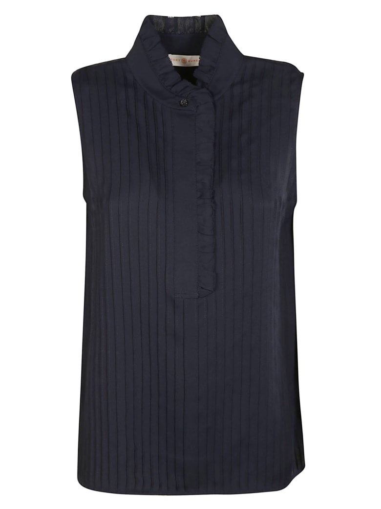 Tory Burch Deneuve Shell Top - Tory Navy