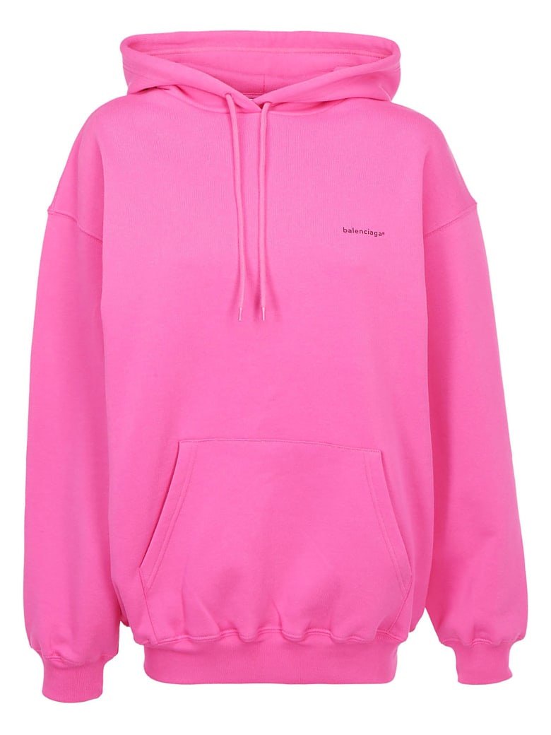 pink balenciaga hoodie