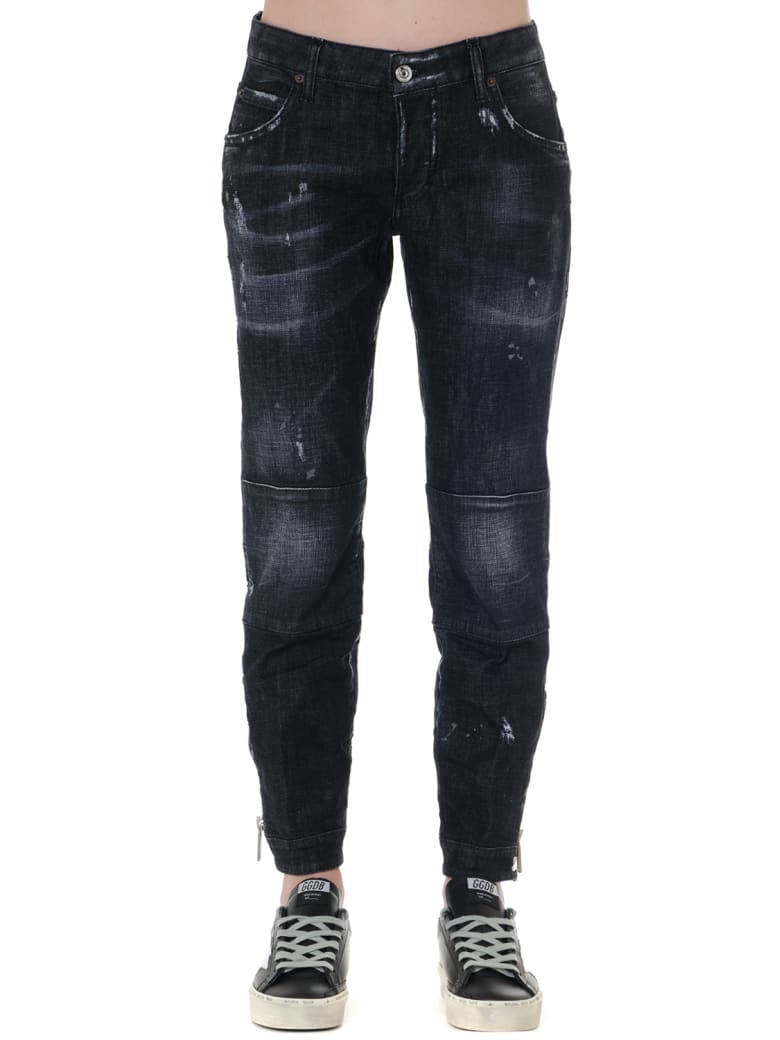 dsquared2 black skinny jeans