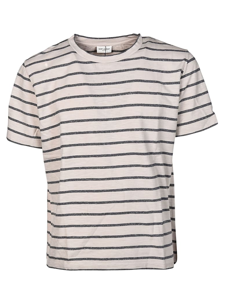 Saint Laurent Striped T-shirt | italist, ALWAYS LIKE A SALE