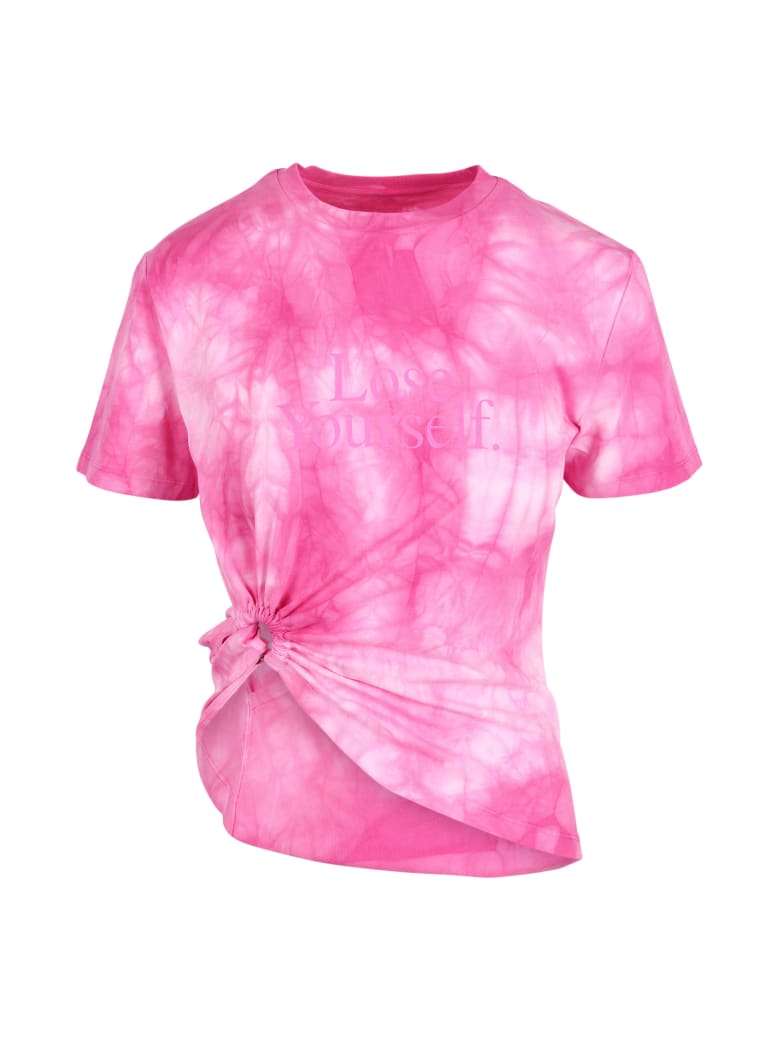 Paco Rabanne 'lose Yourself' Cotton T-shirt - Pink