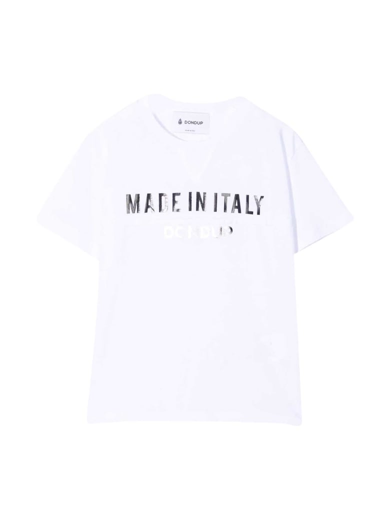 Dondup White T-shirt - Unica