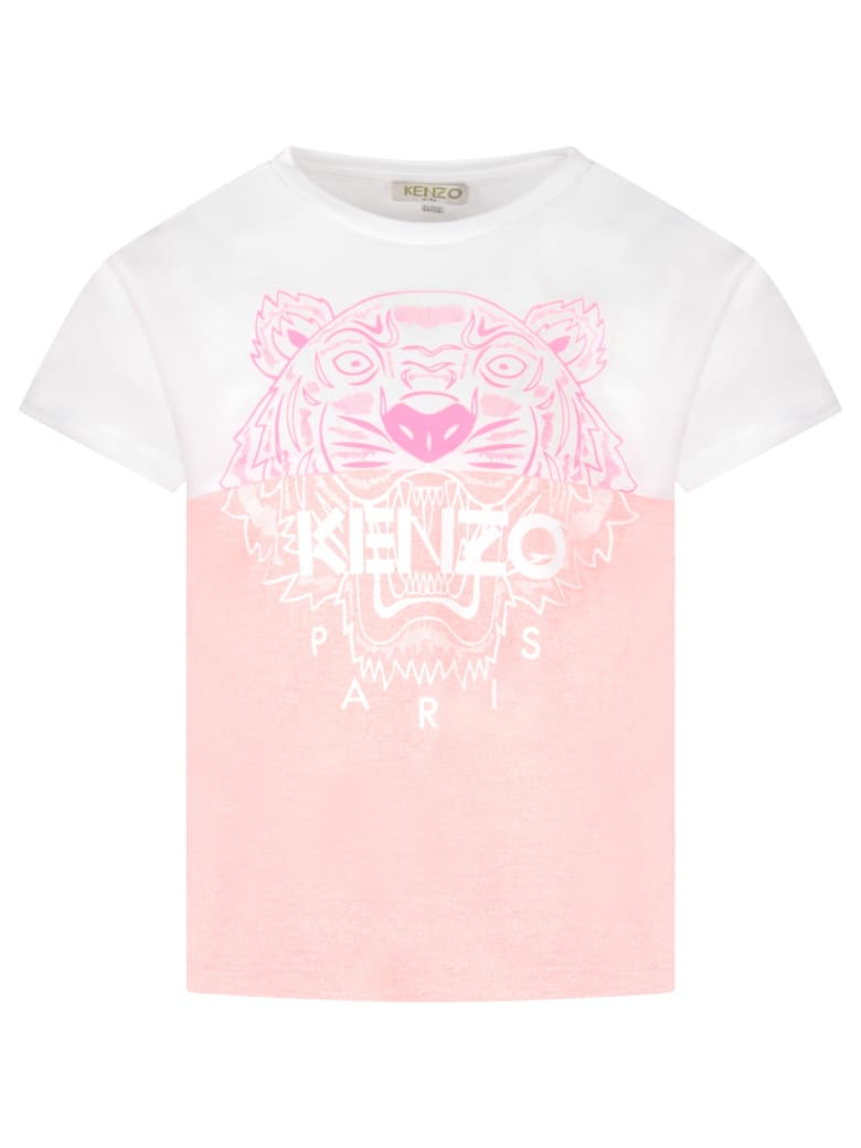 kenzo neon t shirt