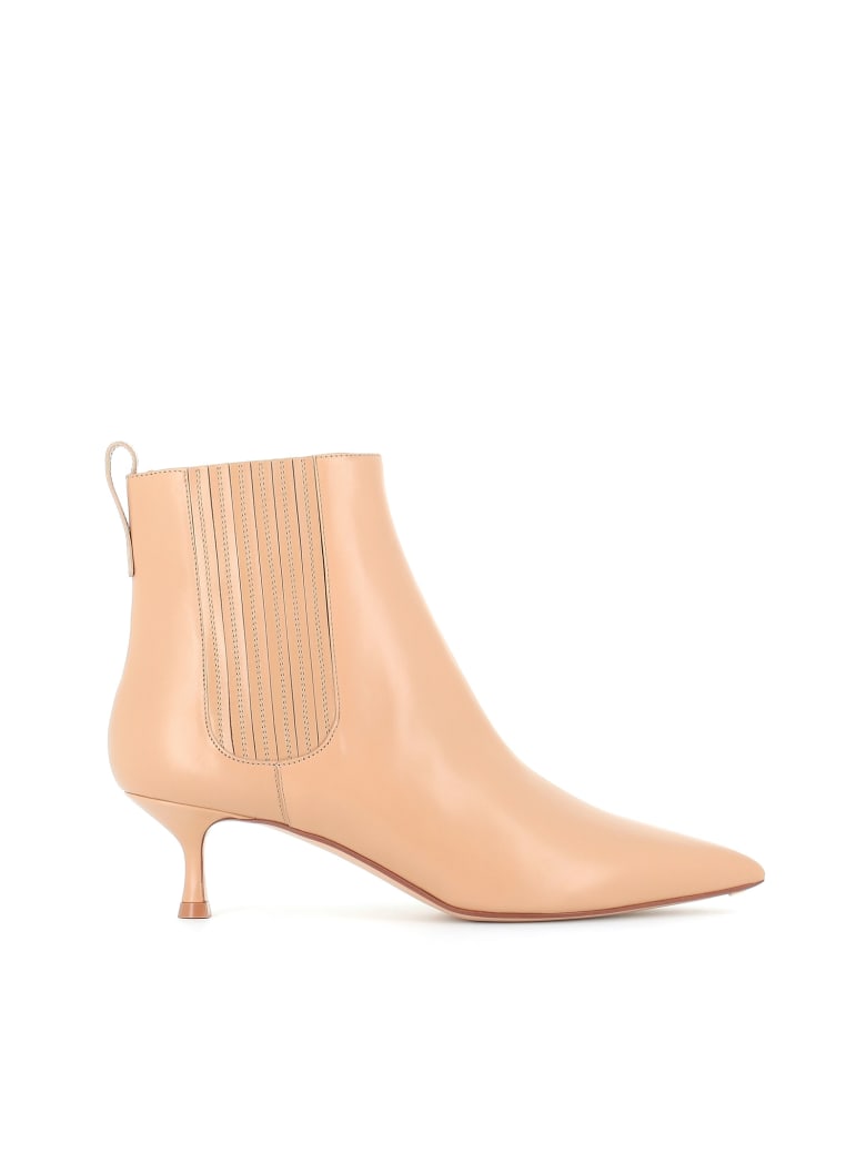 Francesco Russo Ankle Boot - Beige