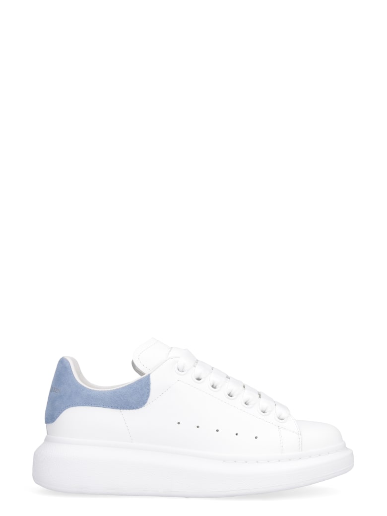 Alexander McQueen Larry Leather Sneakers - White