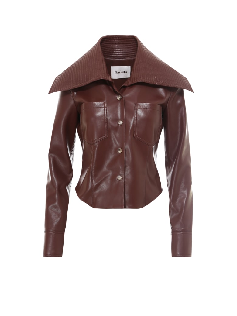Nanushka Shirt - Brown